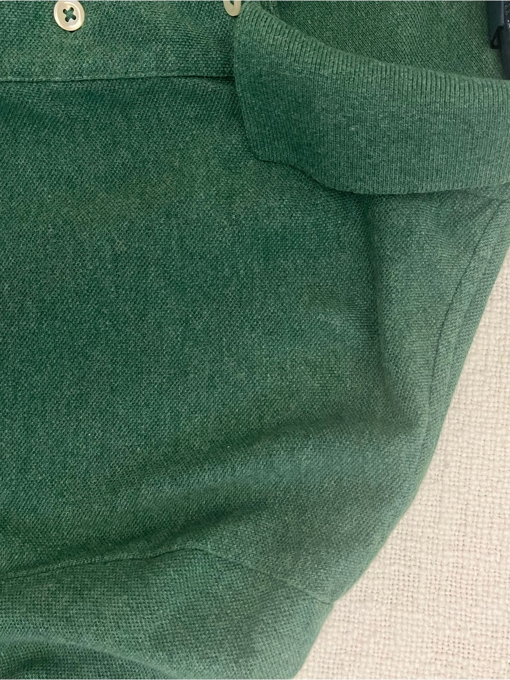 Lot of 3 Polo Ralph Lauren Long Sleeve Polo Shirts Mens Small Green Gray Blue - Picture 8 of 10